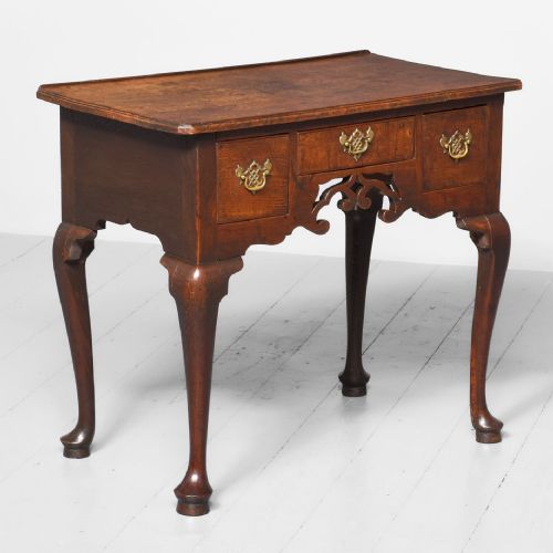 George II Oak Lowboy
