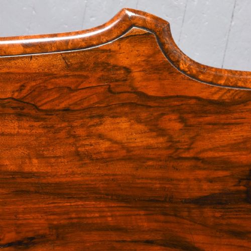 OPENENDED FIGURED WALNUT VICTORIAN CREDENZA - ADDITIONAL PHOTO 6