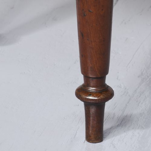 LATE GEORGIAN MAHOGANY CHILD'S CHAIR ON STAND - ADDITIONAL PHOTO 3