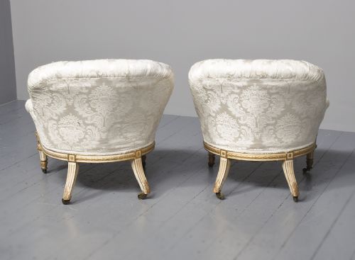 PAIR OF NAPOLEON III ARM CHAIRS - ADDITIONAL PHOTO 9