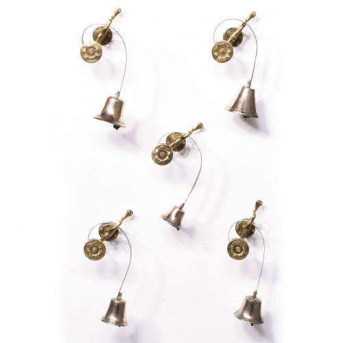 Rare Set of 5 Servants Service Bells