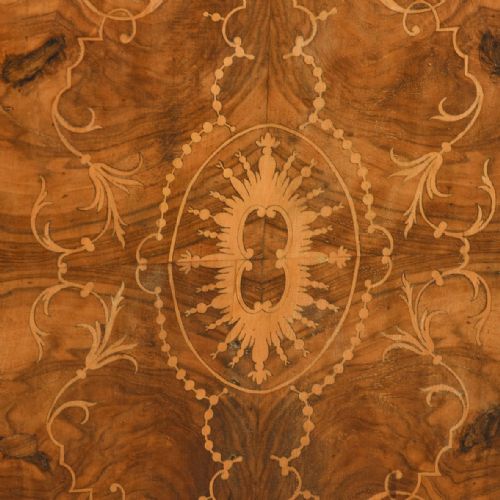 FINE QUALITY MARQUETRY INLAID ORMOLU MOUNTED MIRROR BACK VICTORIAN WALNUT CREDENZA - ADDITIONAL PHOTO 4
