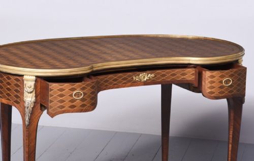 fig 1. French Kidney Shaped Ladies Desk
