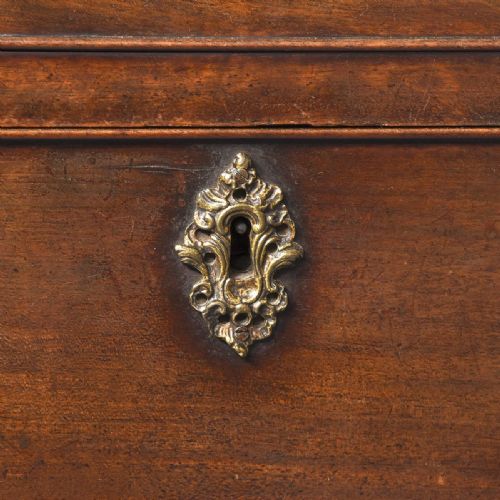 RARE GILES GRENDEY MAHOGANY BUREAU - ADDITIONAL PHOTO 11