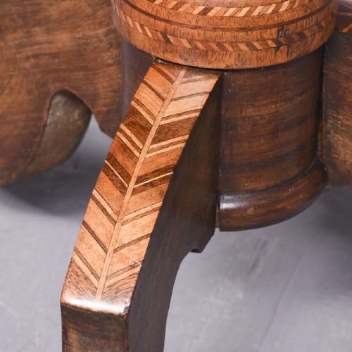 ITALIAN SORRENTO INLAID TABLE - ADDITIONAL PHOTO 1