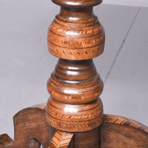 ITALIAN SORRENTO INLAID TABLE - ADDITIONAL PHOTO 4