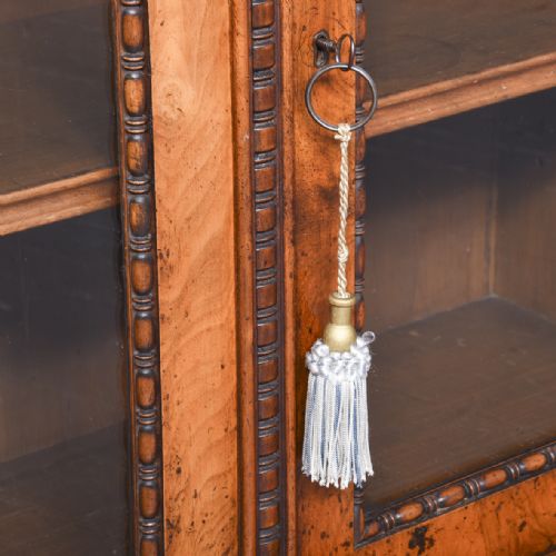 BURR WALNUT AND AMBOYNA CREDENZA - ADDITIONAL PHOTO 10