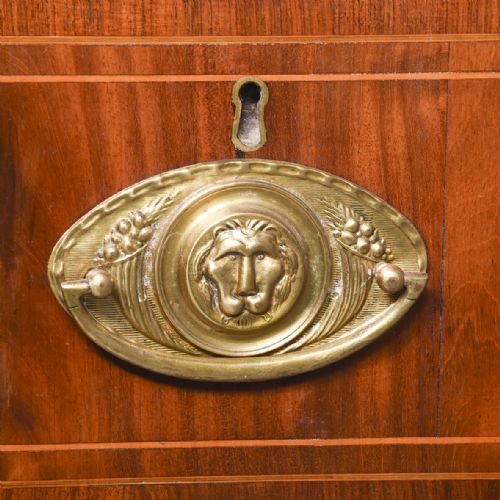 INLAID GEORGE III LINEN PRESS - ADDITIONAL PHOTO 3