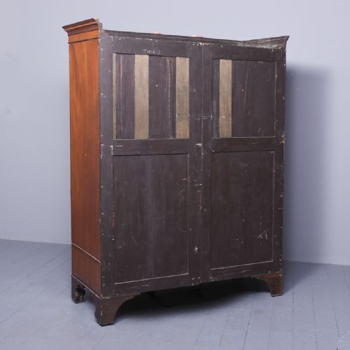 INLAID GEORGE III LINEN PRESS - ADDITIONAL PHOTO 8