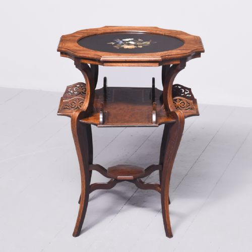 PIETRA DURA OCCASIONAL TABLE - ADDITIONAL PHOTO 6