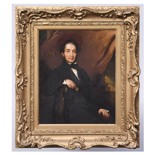 Victorian Oil Painting of a Gentleman