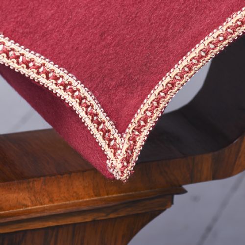 ATTRACTIVE WILLIAM IV ROSEWOOD WORKBOXOCCASIONAL TABLE - ADDITIONAL PHOTO 2