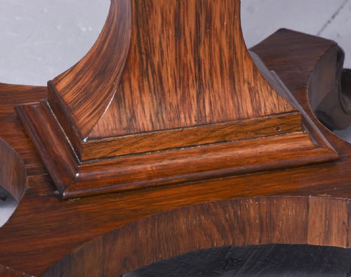 ATTRACTIVE WILLIAM IV ROSEWOOD WORKBOXOCCASIONAL TABLE - ADDITIONAL PHOTO 4
