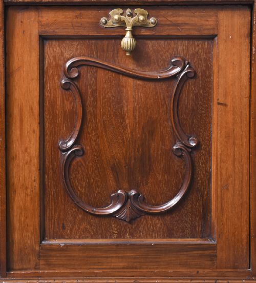 LOUIS XV STYLE MAHOGANY COAL DEPOT - ADDITIONAL PHOTO 2