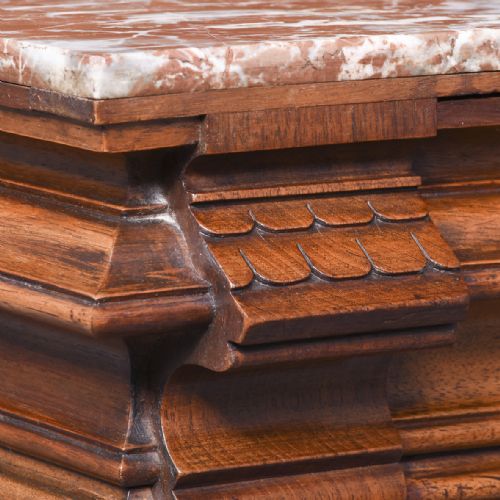 FRENCH WALNUT METAMORPHIC BUFFET - ADDITIONAL PHOTO 6