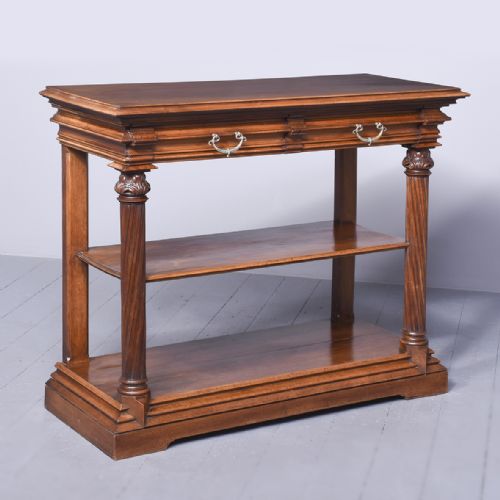 FRENCH WALNUT METAMORPHIC BUFFET - ADDITIONAL PHOTO 10