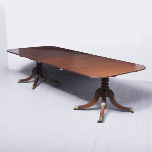 Regency Period Mahogany Dining Table