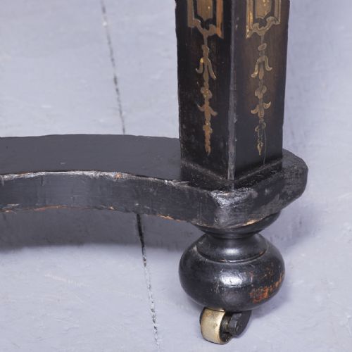 BRASS INLAID DISPLAYBIJOUTERIE TABLE - ADDITIONAL PHOTO 1