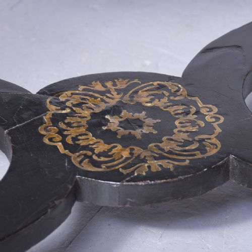BRASS INLAID DISPLAYBIJOUTERIE TABLE - ADDITIONAL PHOTO 5