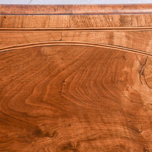 WILLIAM MARY INLAID WALNUT CHEST OF DRAWERS - ADDITIONAL PHOTO 5