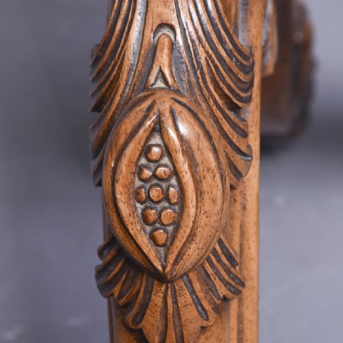 EXCEPTIONAL QUALITY VICTORIAN FREE STANDING OVAL ROSEWOOD LIBRARY TABLE - ADDITIONAL PHOTO 15