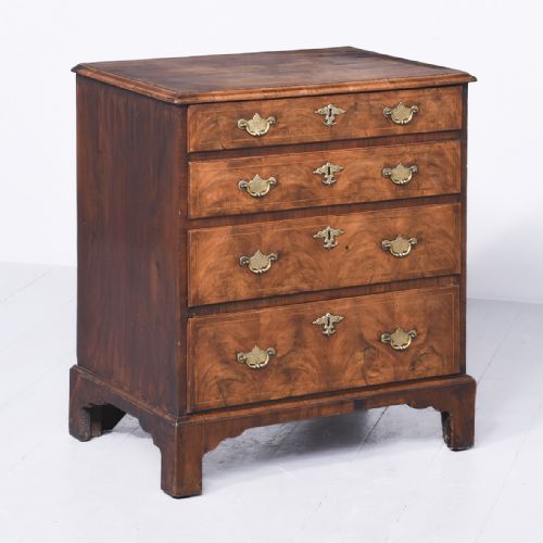 George II Walnut Bachelor’s Chest