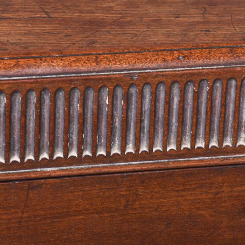 GEORGE III MAHOGANY DOWRY CHEST ON STAND - ADDITIONAL PHOTO 3