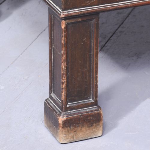 GEORGE III MAHOGANY DOWRY CHEST ON STAND - ADDITIONAL PHOTO 4