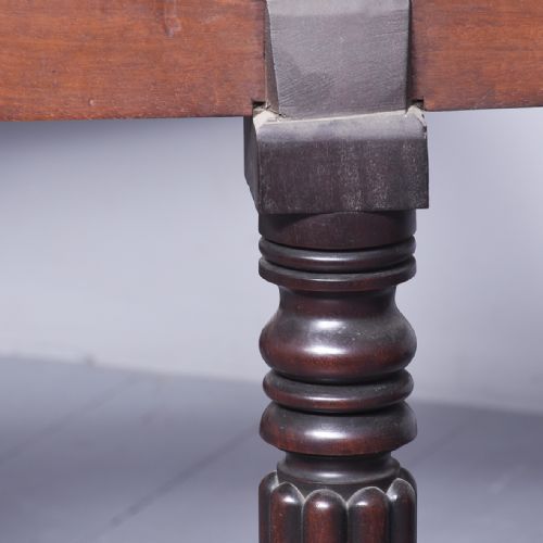 RARE GEORGE IV PATENT ACTION DINING TABLE - ADDITIONAL PHOTO 3