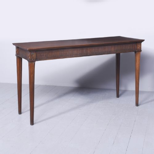 George III Adam Style Pier or Hall Table in Original Condition
