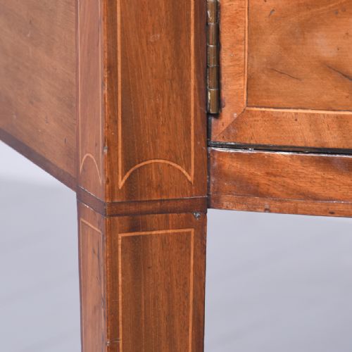 A LARGE GEORGE III INLAID MAHOGANY SIDEBOARD - ADDITIONAL PHOTO 7