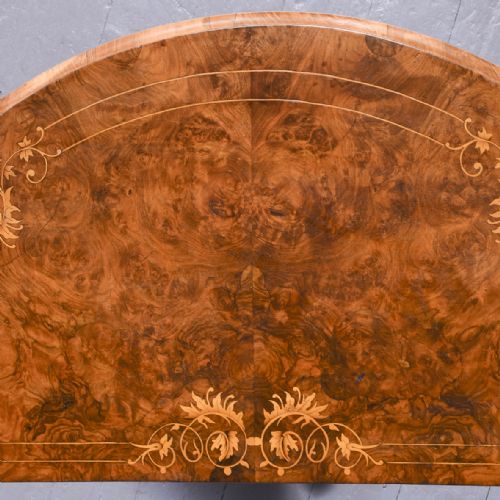 PAIR OF MIDVICTORIAN WALNUT AND INLAID CARD TABLES NOW MATCHED - ADDITIONAL PHOTO 10