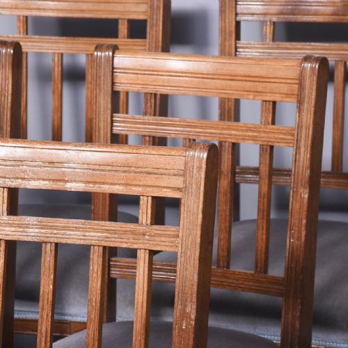 SET OF 15 WALNUT DINING CHAIRS - ADDITIONAL PHOTO 1