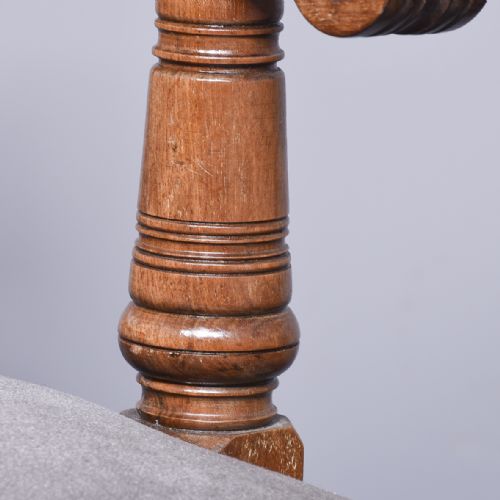 SET OF 15 WALNUT DINING CHAIRS - ADDITIONAL PHOTO 8
