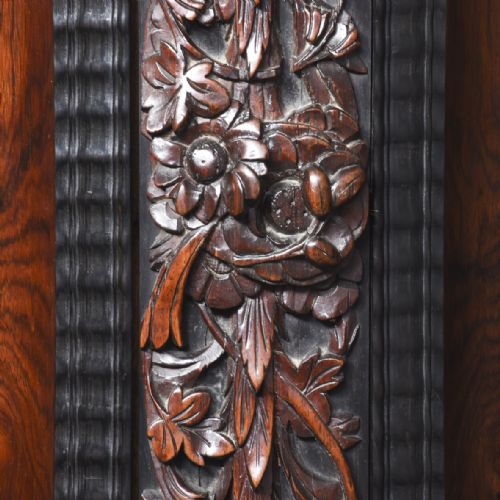 A 17TH CENTURY FLEMISHDUTCH ROSEWOOD KAST - ADDITIONAL PHOTO 5