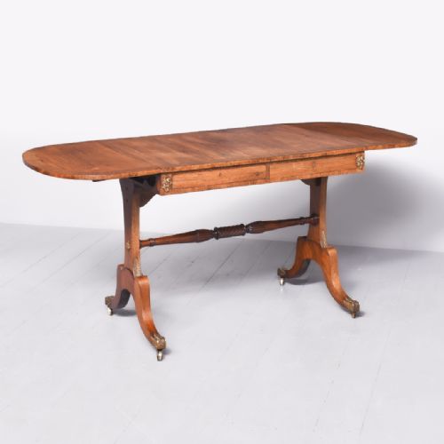 ROSEWOOD SOFA TABLE BY WILLIAM TROTTER - ADDITIONAL PHOTO 5