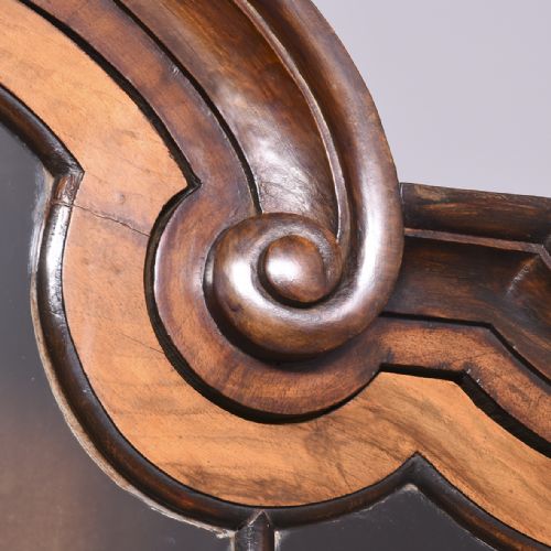 A DUTCH WALNUT DISPLAY CABINET - ADDITIONAL PHOTO 1