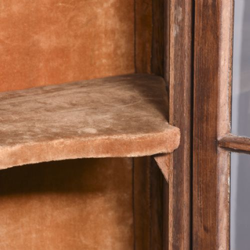 A DUTCH WALNUT DISPLAY CABINET - ADDITIONAL PHOTO 8