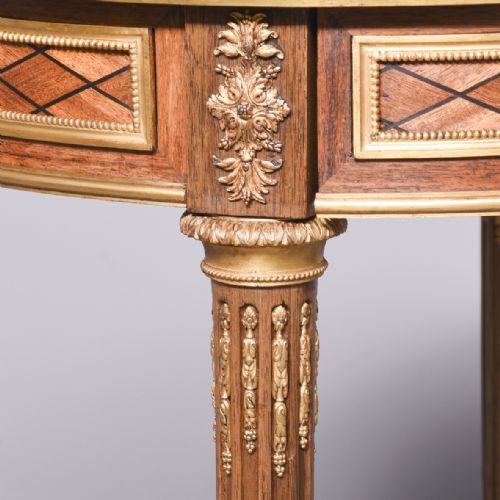 fig 1. Circular French Occasional Table