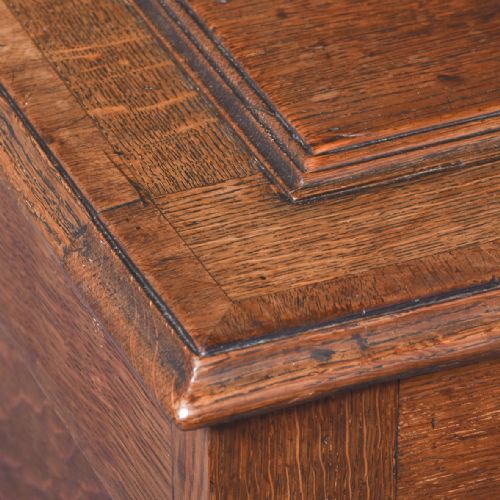GEORGE III OAK MULE CHEST OR KIST - ADDITIONAL PHOTO 2