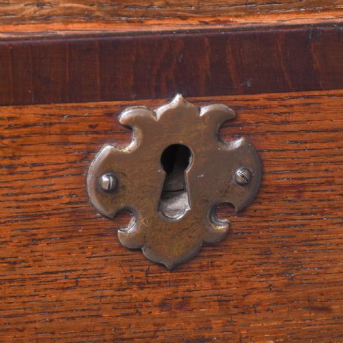 GEORGE III OAK MULE CHEST OR KIST - ADDITIONAL PHOTO 4