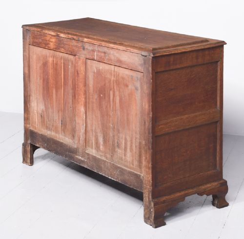 GEORGE III OAK MULE CHEST OR KIST - ADDITIONAL PHOTO 9