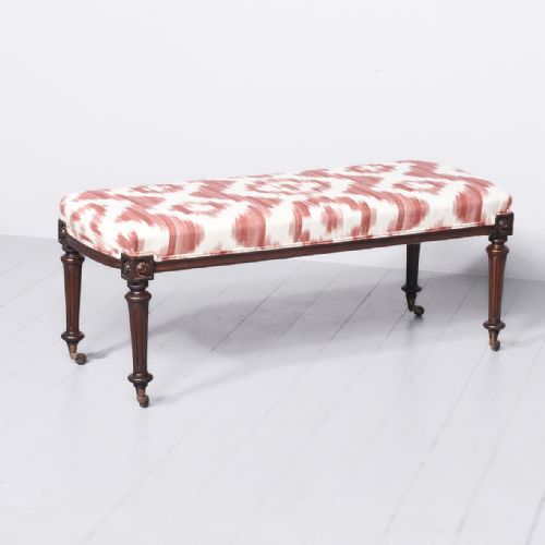 Late Victorian Duet Stool/bench
