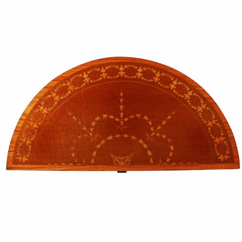 SHERATON STYLE INLAID CARD TABLE - ADDITIONAL PHOTO 3