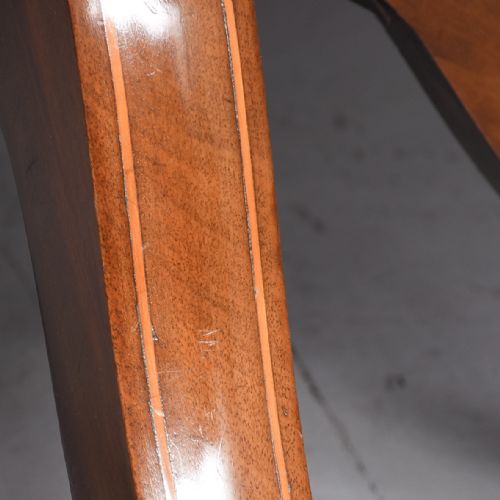 GEORGE III MAHOGANY SNAP TOP BREAKFAST TABLE - ADDITIONAL PHOTO 3