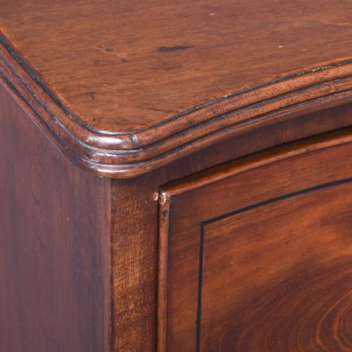 SCOTTISH GEORGE III SERPENTINE CHEST OF DRAWERS - ADDITIONAL PHOTO 1