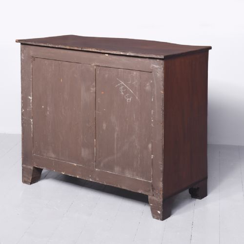 SCOTTISH GEORGE III SERPENTINE CHEST OF DRAWERS - ADDITIONAL PHOTO 8