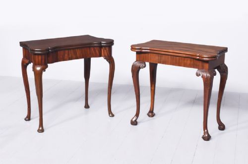 GEORGE III MAHOGANY CARD TABLE - ADDITIONAL PHOTO 9