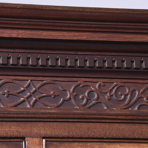 CHIPPENDALE PERIOD SECRETAIRE CHEST ON CHEST - ADDITIONAL PHOTO 2