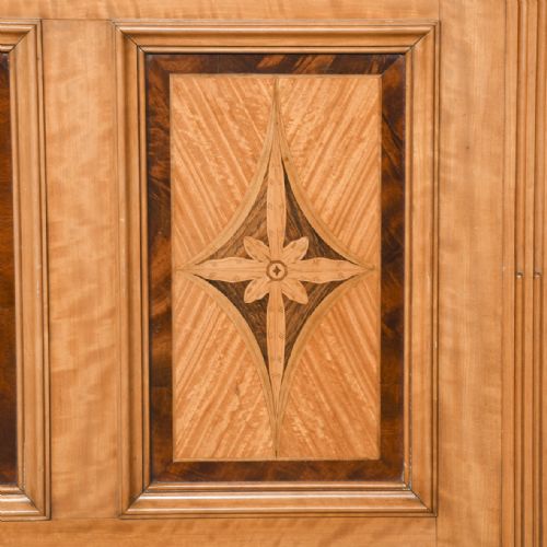 9 PIECE INLAID SATINWOOD BEDROOM SUITE - ADDITIONAL PHOTO 8